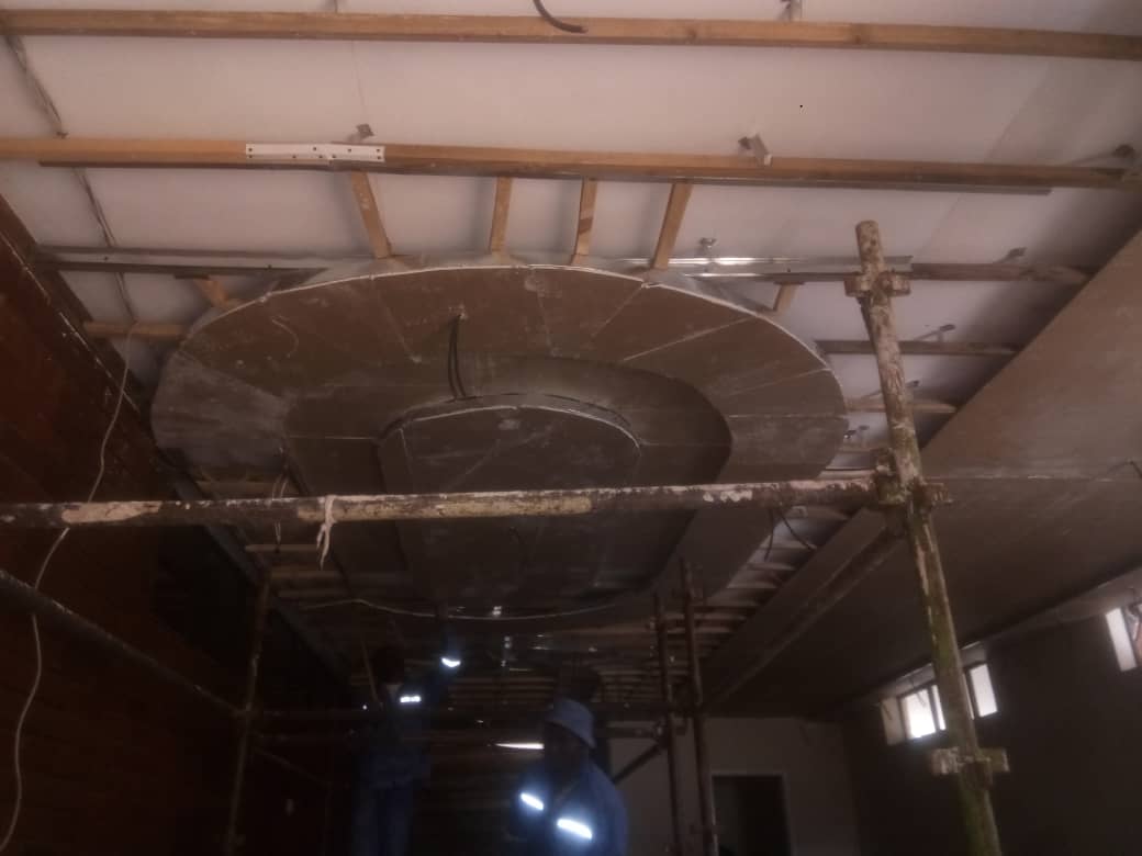 Before – Ceilings Refurbishment