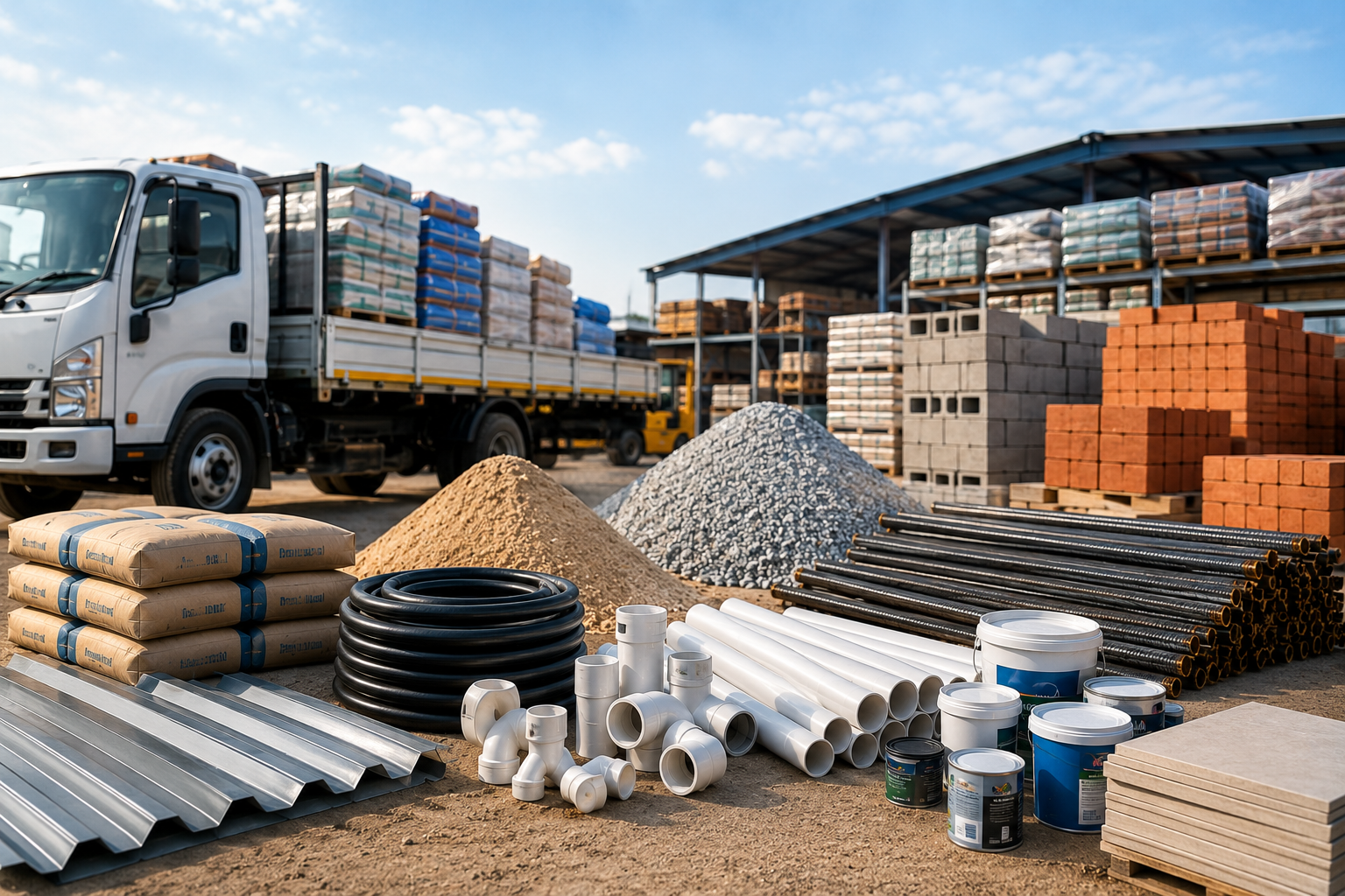 Construction materials supply